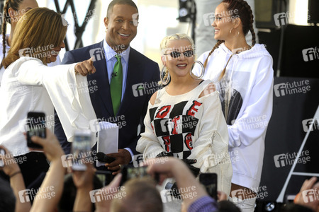 Konzert von Christina Aguilera in New York