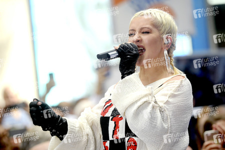 Konzert von Christina Aguilera in New York