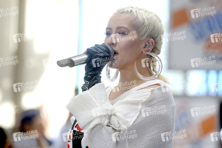 Konzert von Christina Aguilera in New York