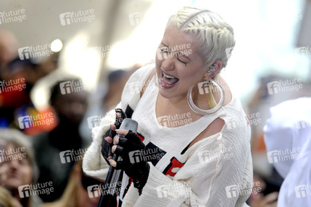 Konzert von Christina Aguilera in New York
