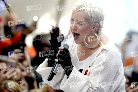 Konzert von Christina Aguilera in New York