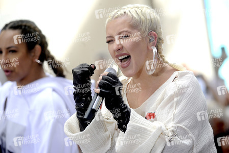 Konzert von Christina Aguilera in New York