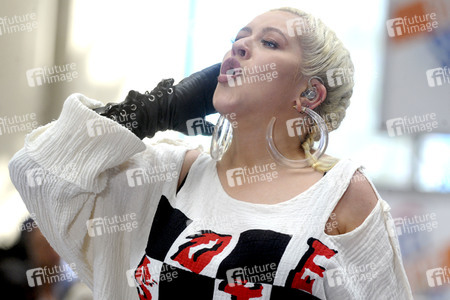 Konzert von Christina Aguilera in New York