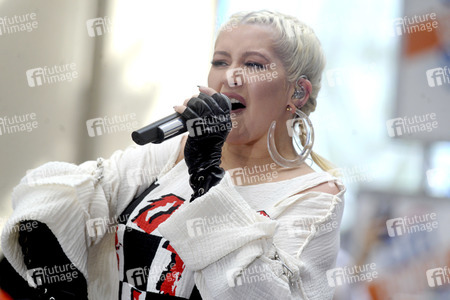Konzert von Christina Aguilera in New York