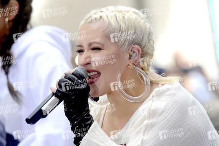 Konzert von Christina Aguilera in New York