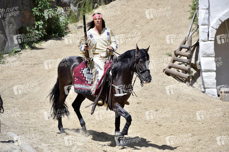 Pressetermin 'Winnetou und das Geheimnis der Felsenburg' in Bad Segeberg