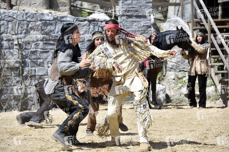 Pressetermin 'Winnetou und das Geheimnis der Felsenburg' in Bad Segeberg