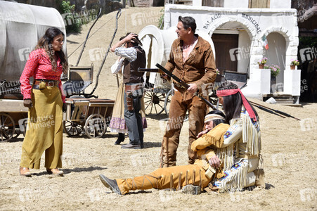 Pressetermin 'Winnetou und das Geheimnis der Felsenburg' in Bad Segeberg