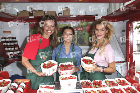 Erdbeer-Charity-Verkauf in Hamburg