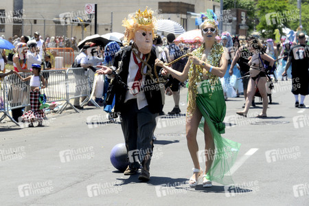 Mermaid Parade 2018 in New York