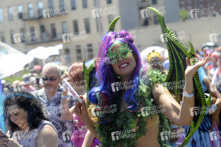Mermaid Parade 2018 in New York