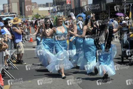 Mermaid Parade 2018 in New York