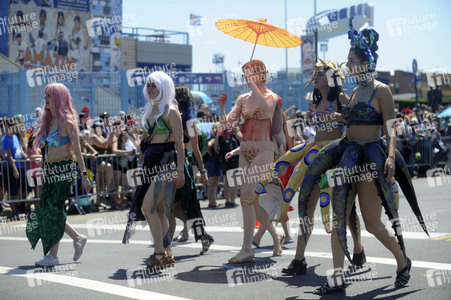 Mermaid Parade 2018 in New York