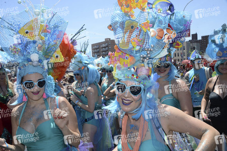 Mermaid Parade 2018 in New York