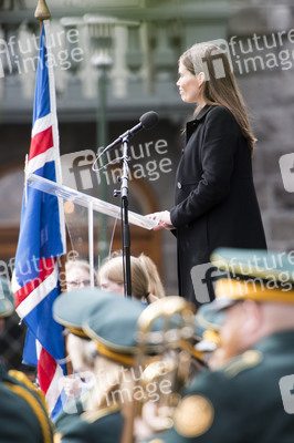 Feier zum isländischen Unabhängigkeitstag in Reykjavik