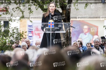 Feier zum isländischen Unabhängigkeitstag in Reykjavik