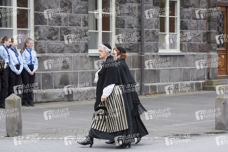Feier zum isländischen Unabhängigkeitstag in Reykjavik