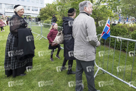 Feier zum isländischen Unabhängigkeitstag in Reykjavik