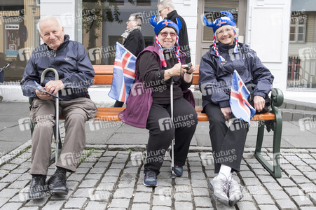 Feier zum isländischen Unabhängigkeitstag in Reykjavik