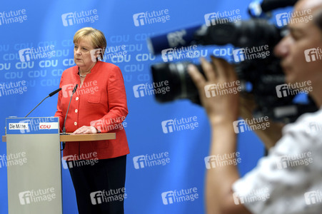 Asyl-Steit Pressekonferenz mit Angela Merkel