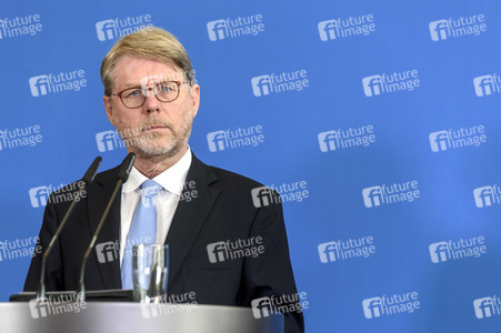 Pressekonferenz zur Neubesetzung der Leitung des BAMF in Berlin