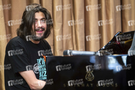 Pressetermin mit Salvador Sobral in Madrid