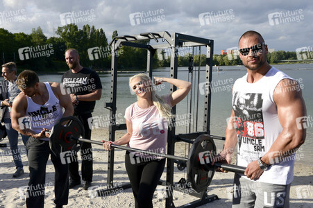 Präsentation der Uncle Sam-Sportswear-Kollektion by Daniela Katzenberger in Köln