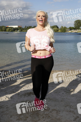 Präsentation der Uncle Sam-Sportswear-Kollektion by Daniela Katzenberger in Köln