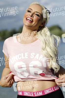 Präsentation der Uncle Sam-Sportswear-Kollektion by Daniela Katzenberger in Köln