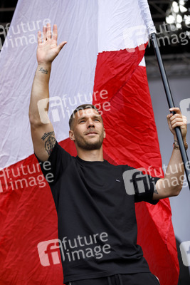 Poldi's Public Viewing Party in Köln
