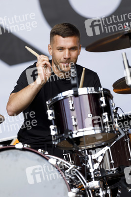 Poldi's Public Viewing Party in Köln