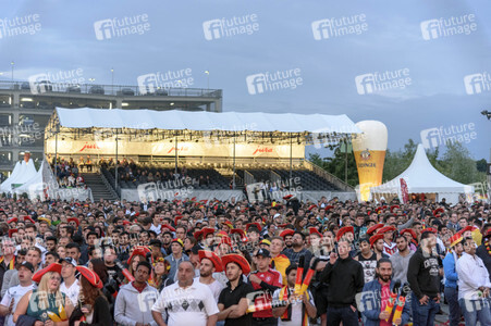 FIFA World Cup Public Viewing Deutschland gegen Schweden in Nürnberg