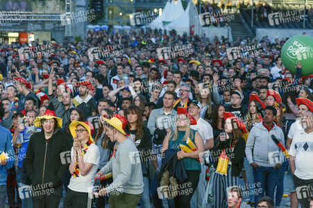 FIFA World Cup Public Viewing Deutschland gegen Schweden in Nürnberg