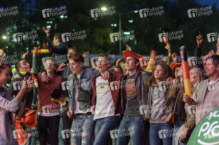 FIFA World Cup Public Viewing Deutschland gegen Schweden in Nürnberg