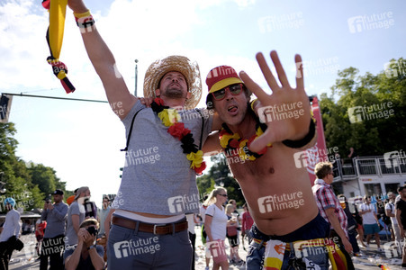 FIFA WM Public Viewing Deutschland gegen Südkorea in Berlin