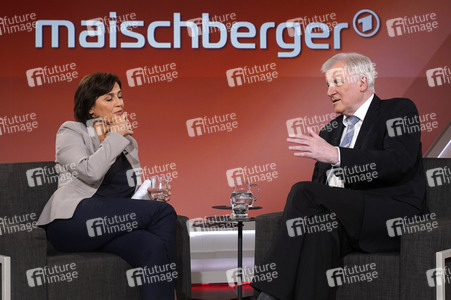 Talkshow 'Maischberger' in Berlin
