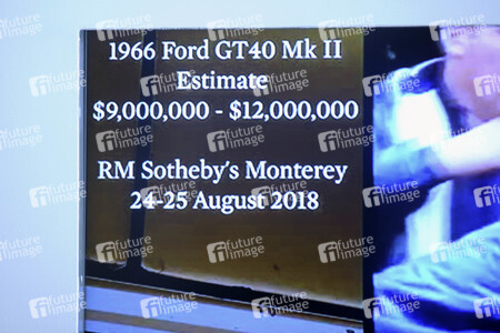 Sotheby’s Präsentation vom Ford GT40 in New York