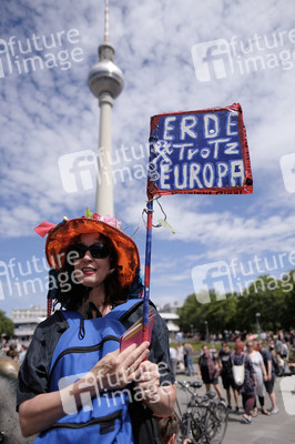 Demonstration für Seenotrettung auf dem Mittelmeer in Berlin
