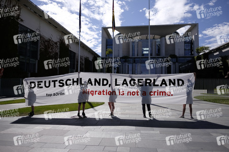 Demonstration für Seenotrettung auf dem Mittelmeer in Berlin
