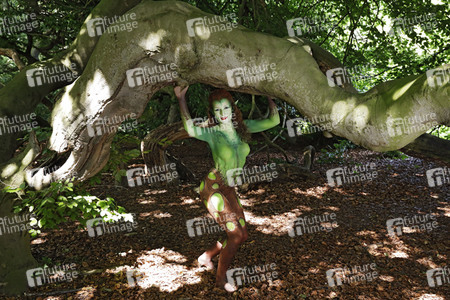 GEEK ART: Märchenwald / Enchanted Forest Bodypainting