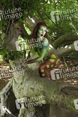 GEEK ART: Märchenwald / Enchanted Forest Bodypainting