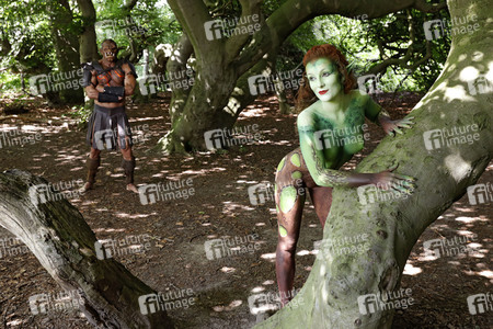 GEEK ART: Märchenwald / Enchanted Forest Bodypainting