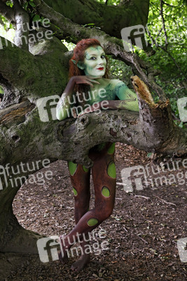 GEEK ART: Märchenwald / Enchanted Forest Bodypainting