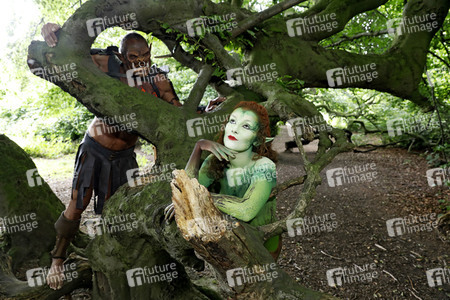 GEEK ART: Märchenwald / Enchanted Forest Bodypainting