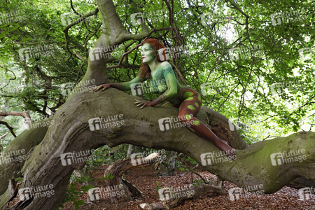GEEK ART: Märchenwald / Enchanted Forest Bodypainting