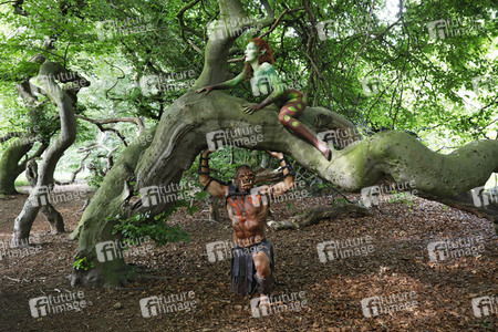GEEK ART: Märchenwald / Enchanted Forest Bodypainting