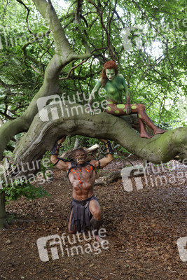 GEEK ART: Märchenwald / Enchanted Forest Bodypainting