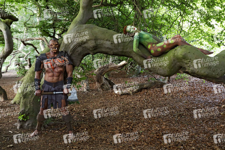 GEEK ART: Märchenwald / Enchanted Forest Bodypainting