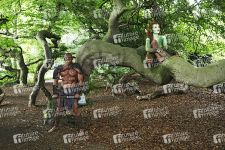 GEEK ART: Märchenwald / Enchanted Forest Bodypainting