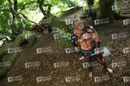 GEEK ART: Märchenwald / Enchanted Forest Bodypainting